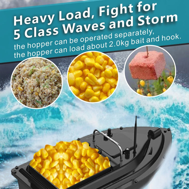 Kalsten | D16 Smart RC Fishing Bait Boat 2kg Load 500M