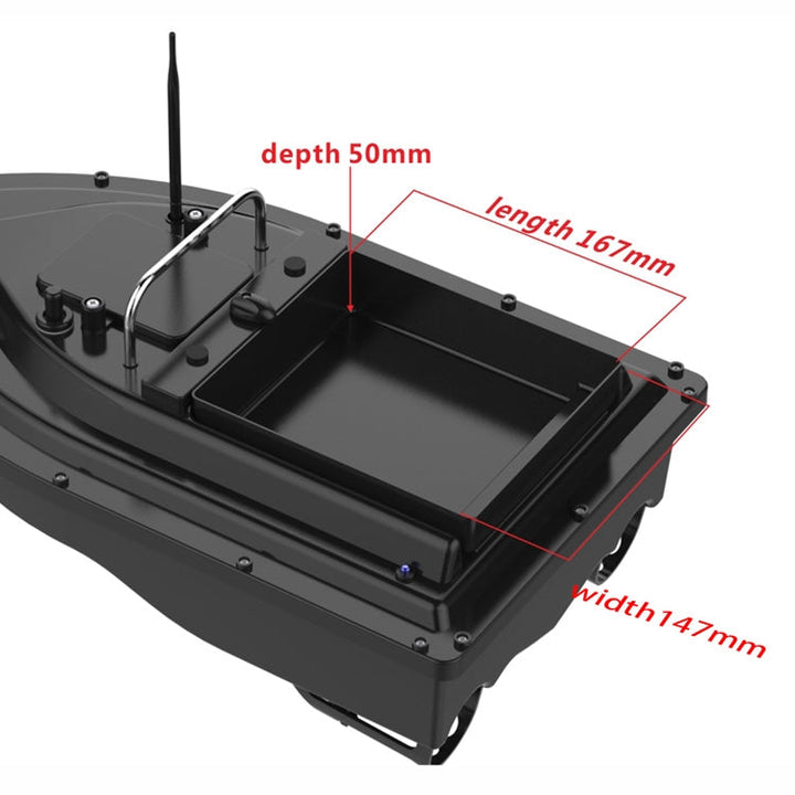 Kalsten | D16 Smart RC Fishing Bait Boat 2kg Load 500M