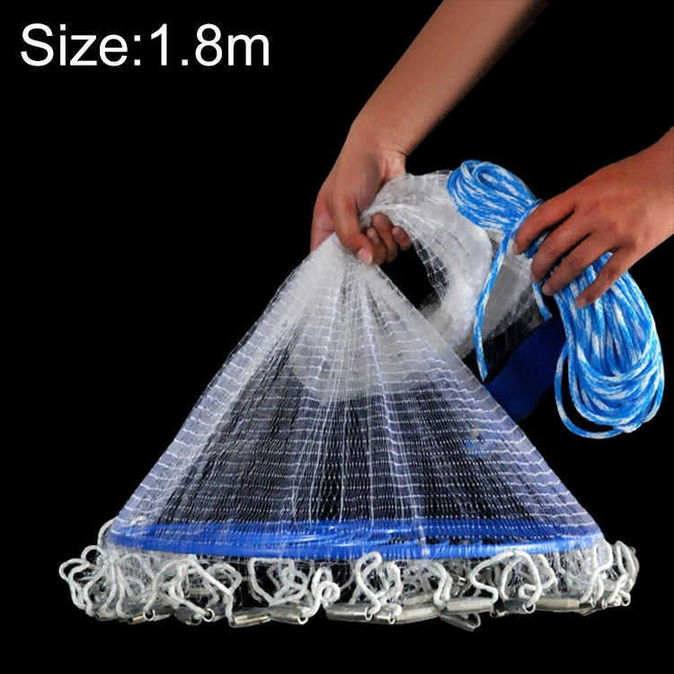 Kalsten | 360 Flying Disc Monofilament Fishing Net, Height: 1.8 m