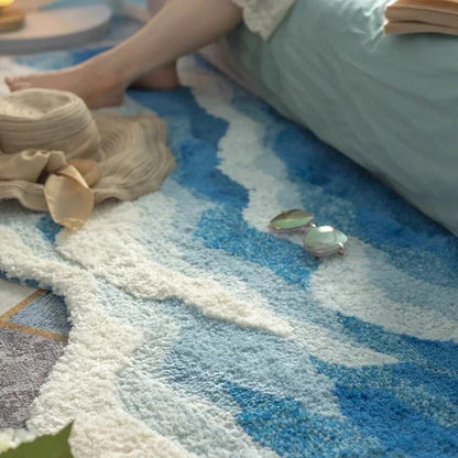 Skanto | Ocean Wave Rug