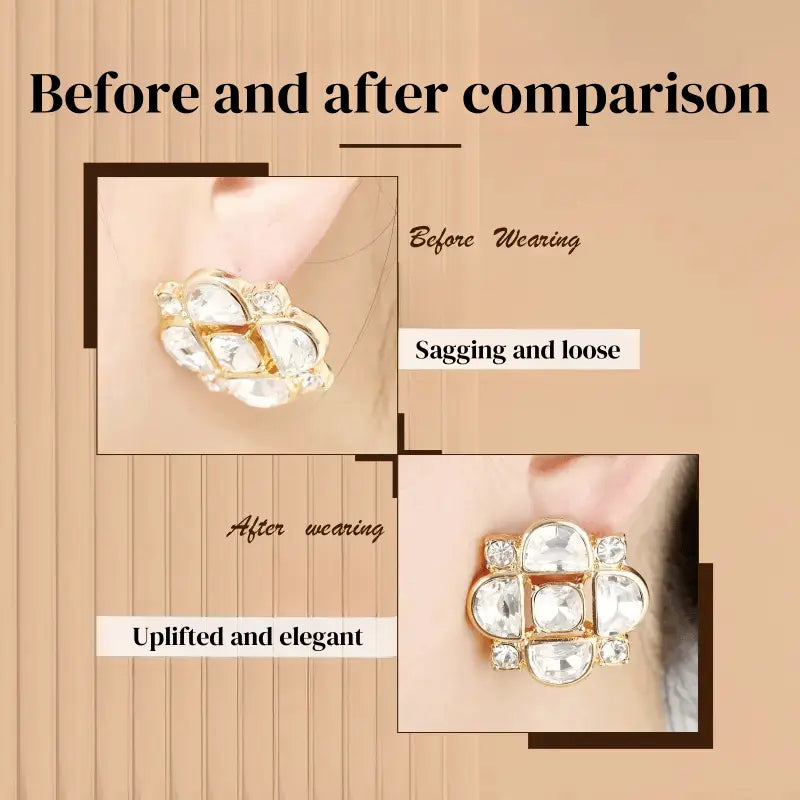 Kalsten | Earring Stabilizer – For secure hold of heavy earrings without sagging