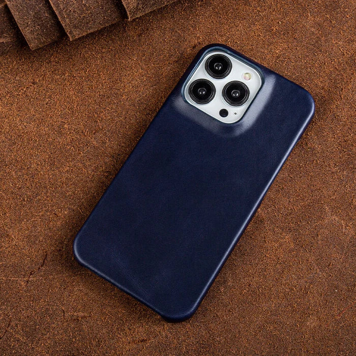 Kalsten | Oil Wax Genuine Leather Apple iPhone Case