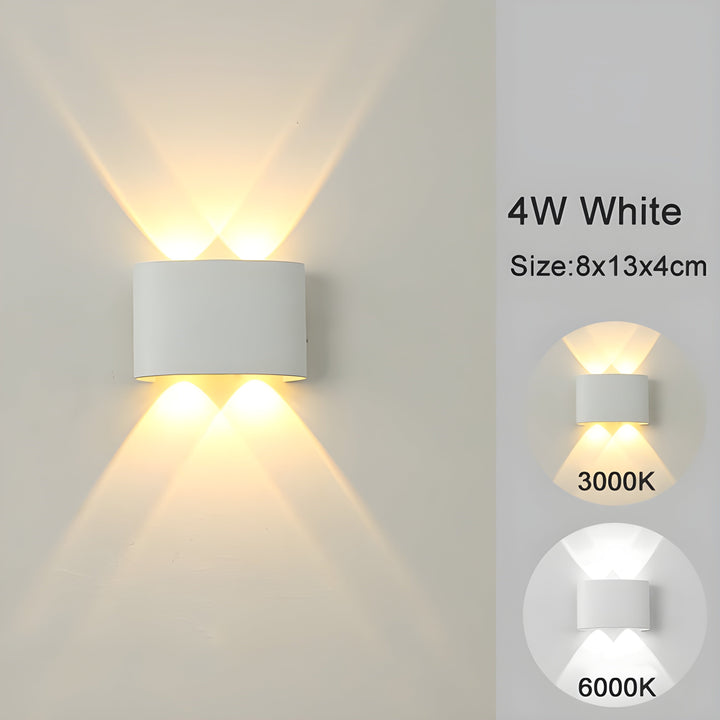 LED wall-mounted lights for indoor and outdoor areas | Kalsten