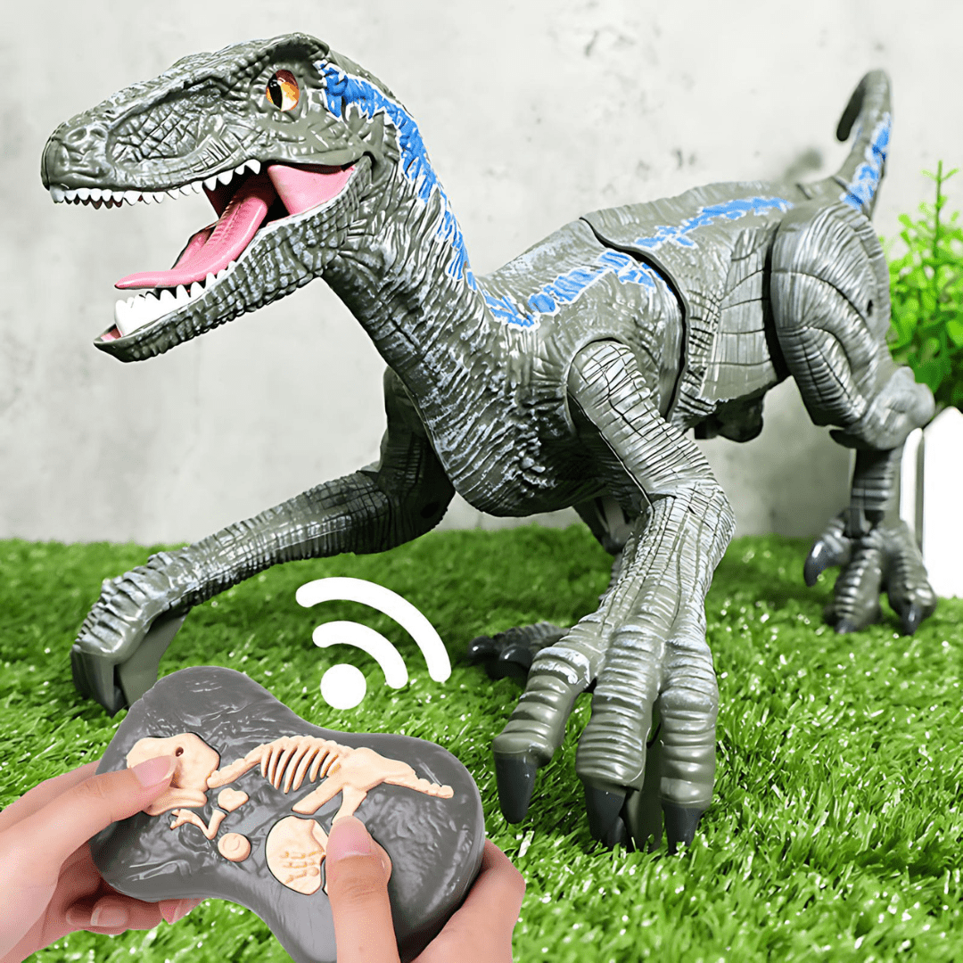 Skanto | RoarBot RC Dino – Remote Controlled Dinosaur with Light, Sound & Fog