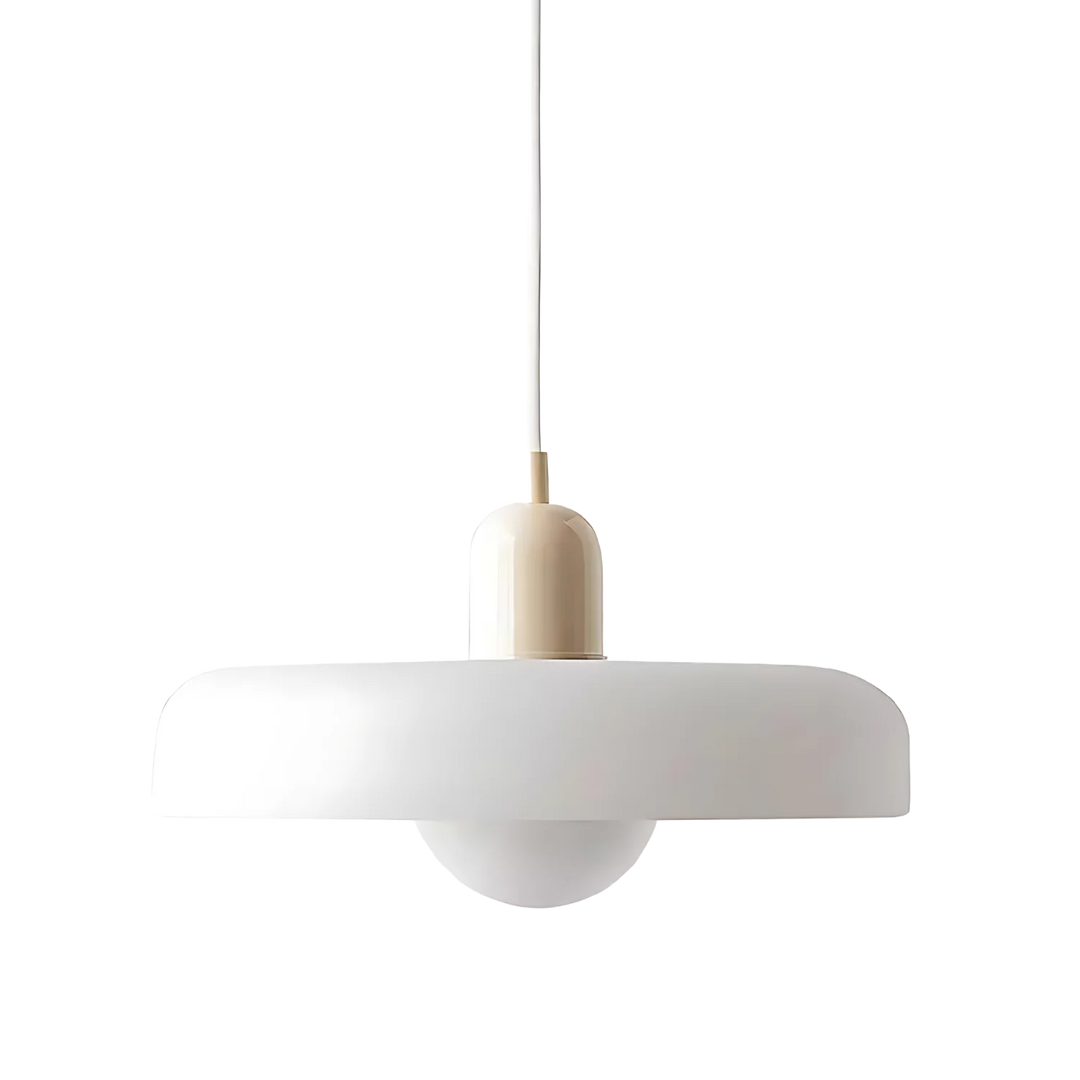 Celeste Élégance - Stylish Pendant Lamp of Metal & Glass Kalsten