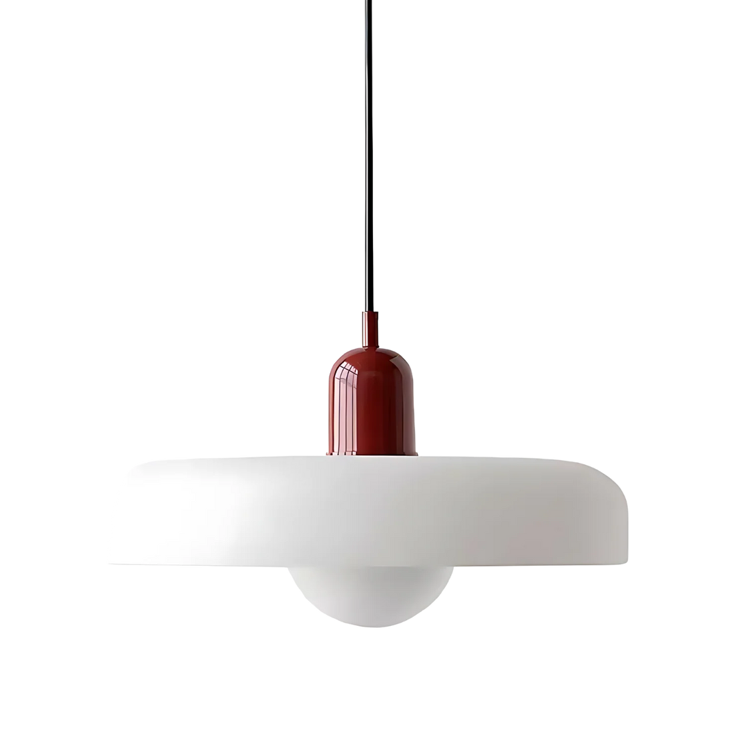 Celeste Élégance - Stylish Pendant Lamp of Metal & Glass Kalsten