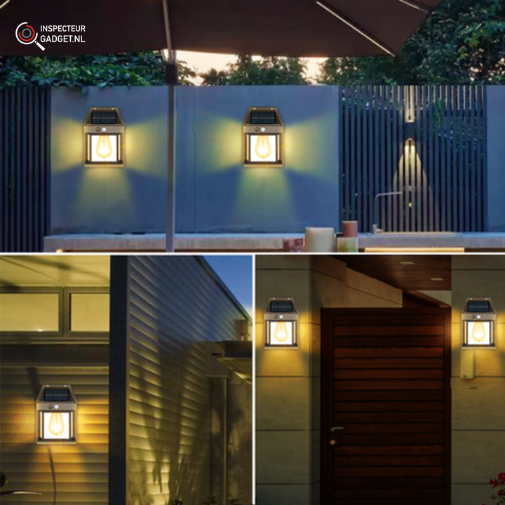 LED Solar Wall Spots Deluxe - Create the perfect atmosphere in your garden! | Kalsten