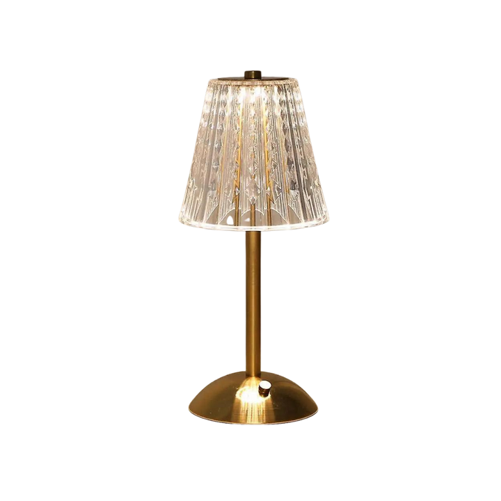 CrystalLuxe - Vintage Table Lamp with Elegant Shine | Kalsten