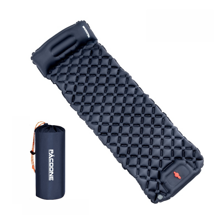 Compact sleeping mat with integrated pillow | Kalsten