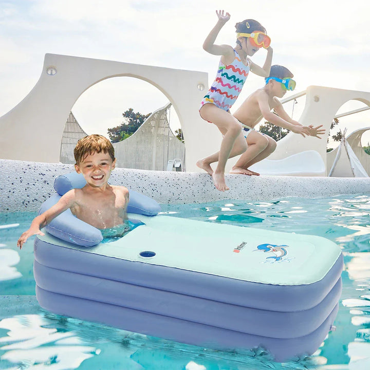 Inflatable Baby Bath with Cushion Support – Comfortable and Safe Pool for Babies | Kalsten