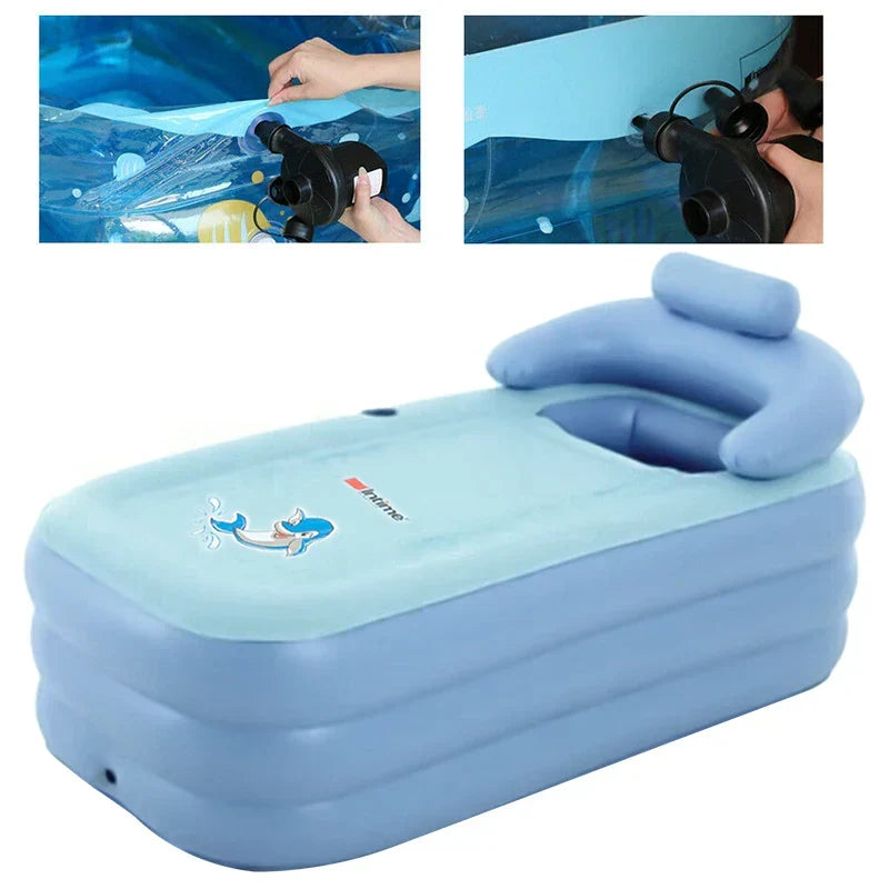 Inflatable Baby Bath with Cushion Support – Comfortable and Safe Pool for Babies | Kalsten