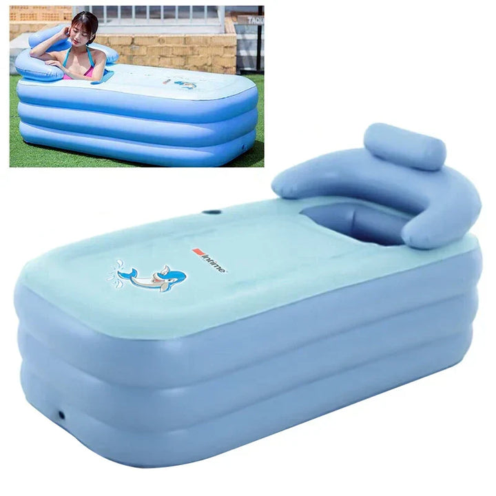 Inflatable Baby Bath with Cushion Support – Comfortable and Safe Pool for Babies | Kalsten