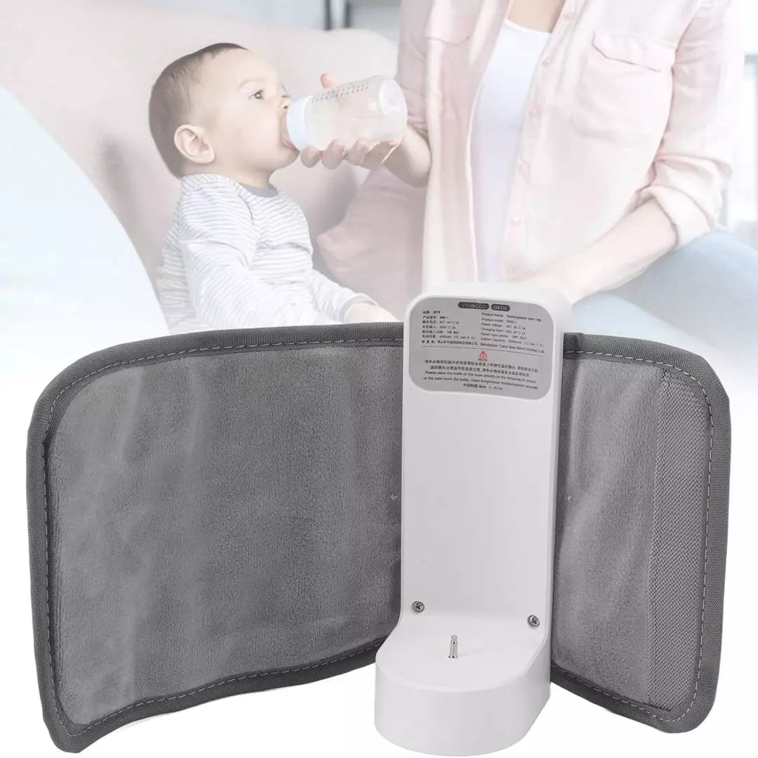 Portable bottle warmer for on-the-go – Quickly and easily warm baby bottles, Perfect for travel and outings, Compact and portable | Kalsten