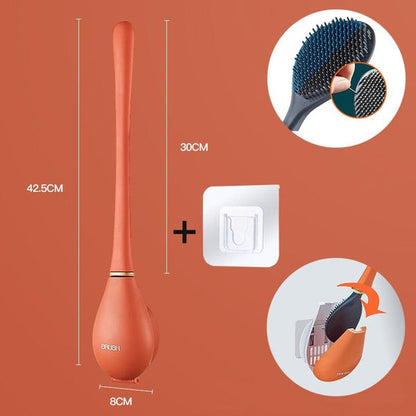 Modernity Household Flexography Silicone Toilet Brush