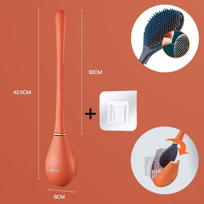 Skanto | Modern Home Flexible Silicone Toilet Brush
