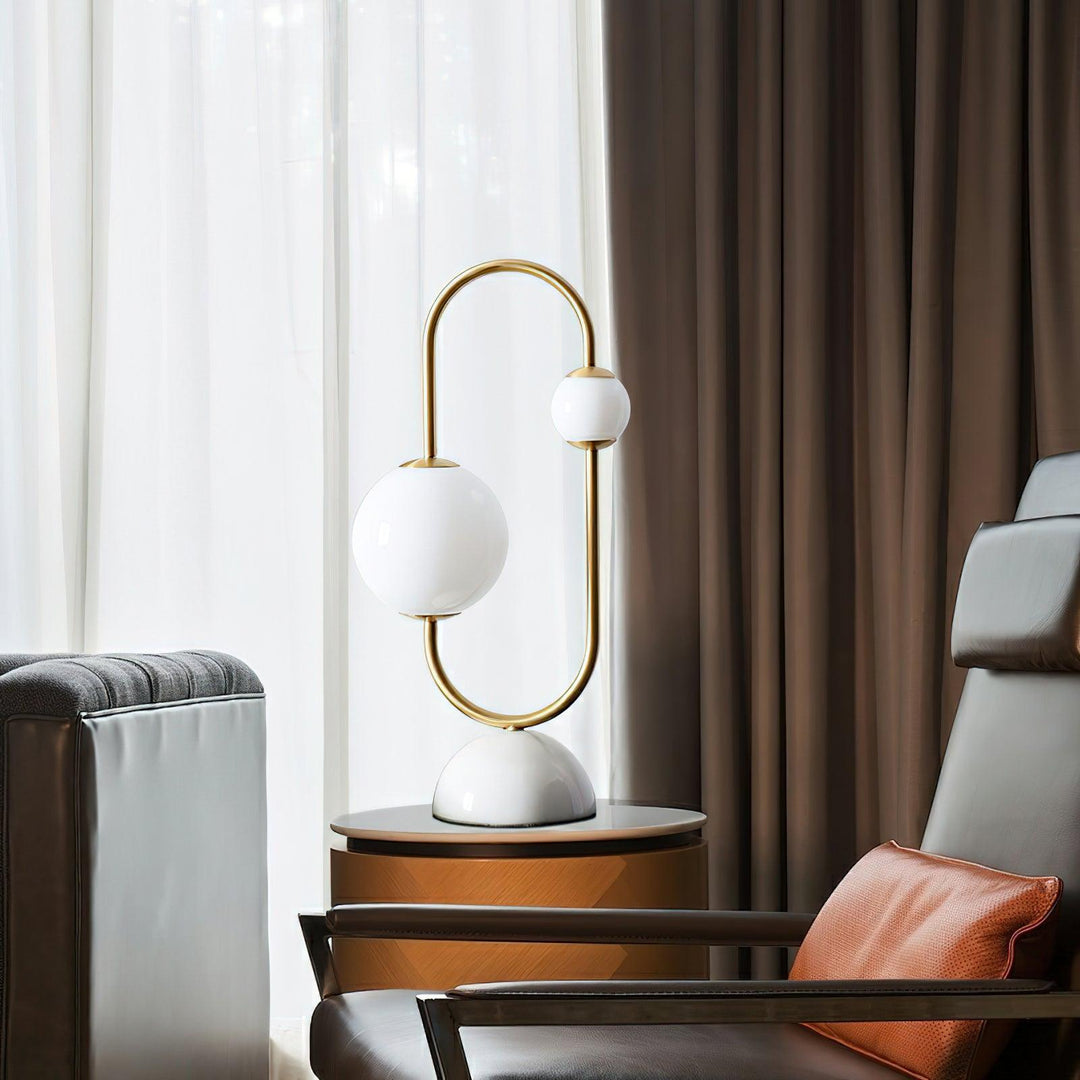 Orbit Duo Table Lamp 11' | Kalsten