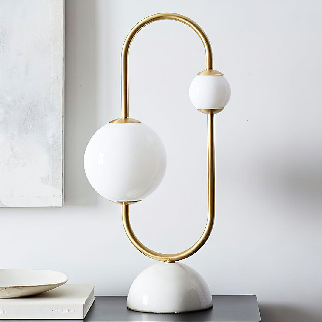 Orbit Duo Table Lamp 11' | Kalsten