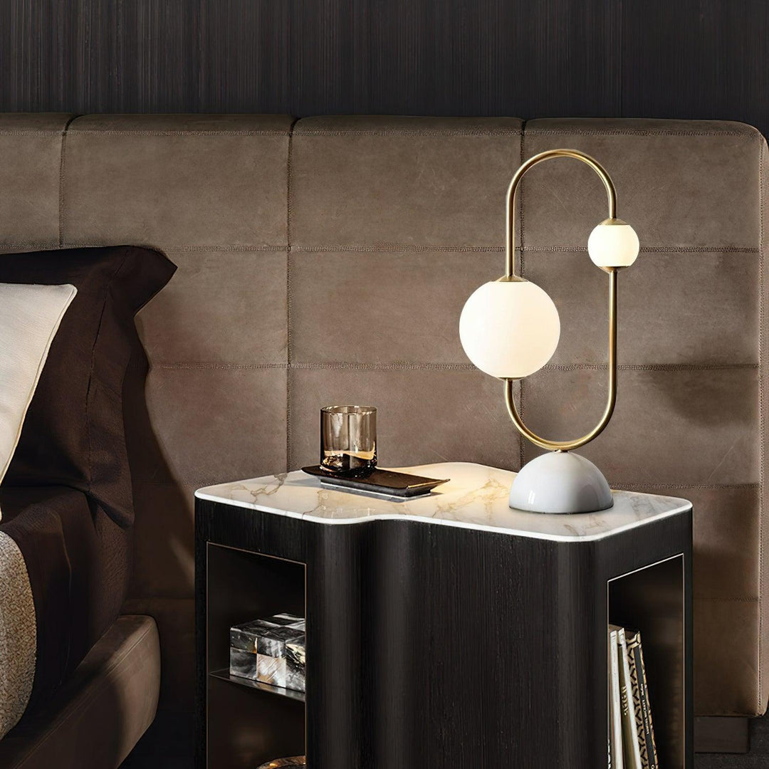Orbit Duo Table Lamp 11' | Kalsten