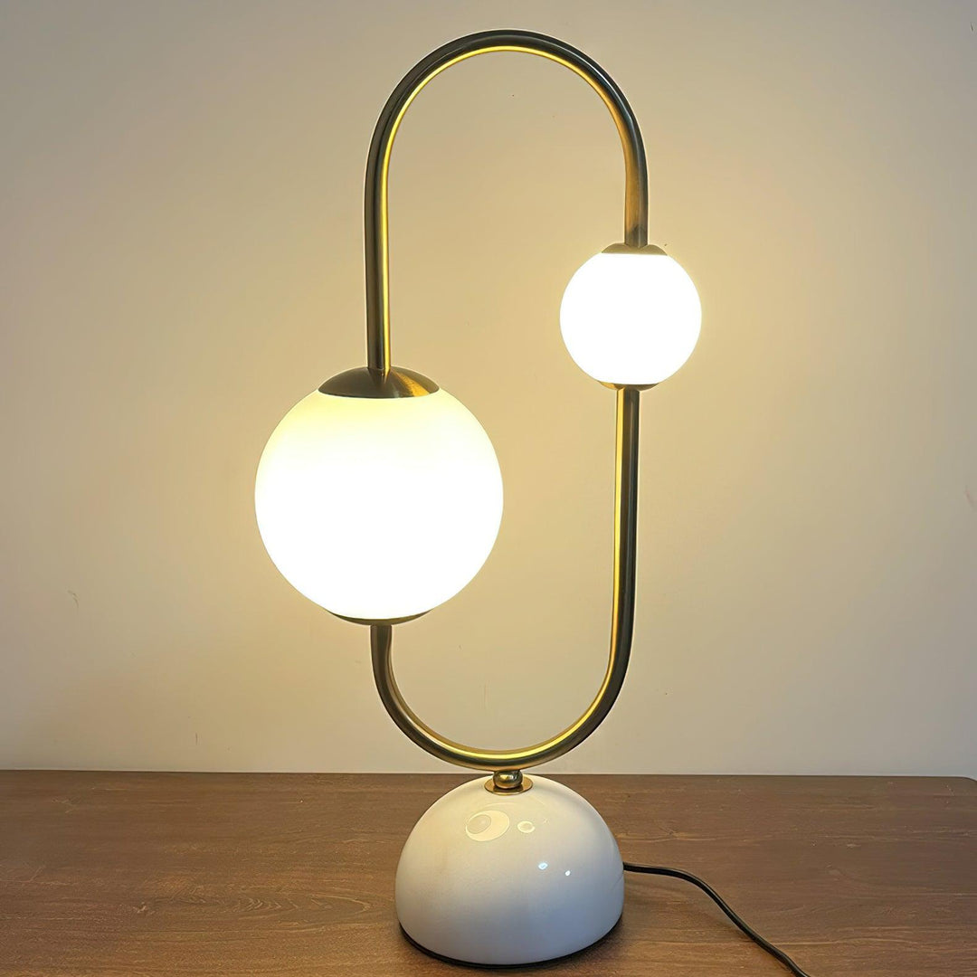 Orbit Duo Table Lamp 11' | Kalsten