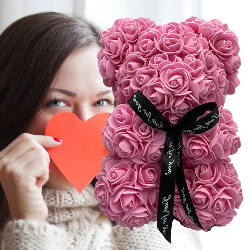 Rose Teddy Bear