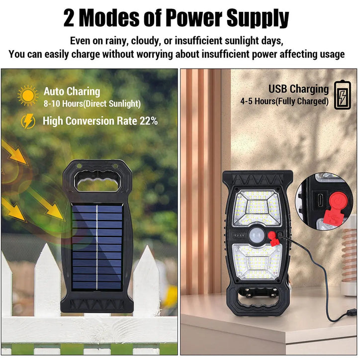 Kalsten | Outdoor Clip-On Solar Motion Detector Lights Waterproof