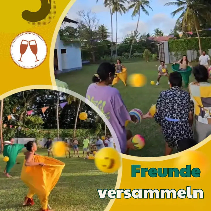 Kalsten | Outdoor-catch game with giant pants for group fun