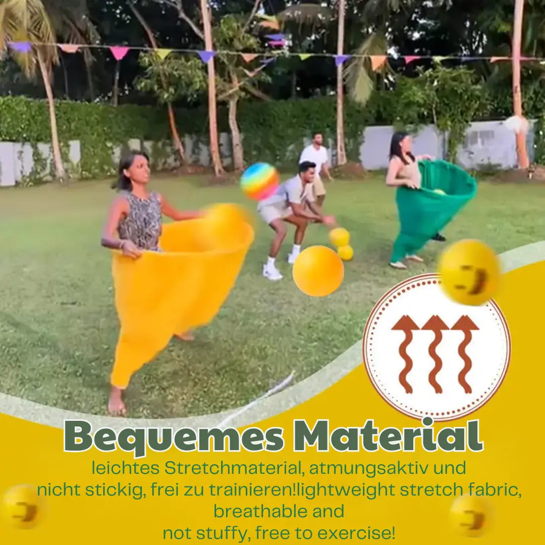 Kalsten | Outdoor-catch game with giant pants for group fun