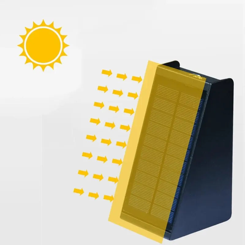 Stylish Solar Outdoor Lamp - Weather Resistant and Simple Kalsten