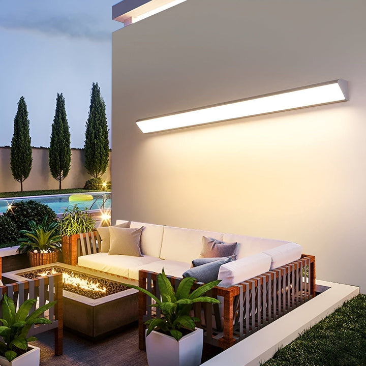 Waterproof LED Wall Light – Modern Light Strip for Garden & Terrace | Kalsten