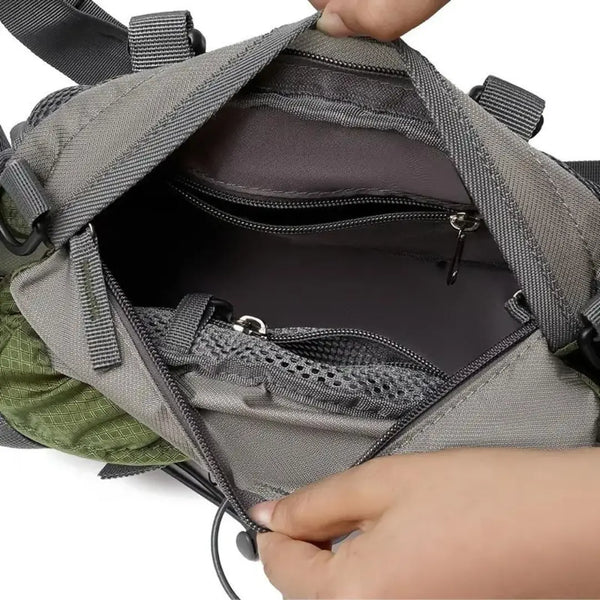 Kalsten | Waterproof Hiking Waist Bag – 5L Bum Bag with Zippered Pockets for Walking & Outdoor Adventures