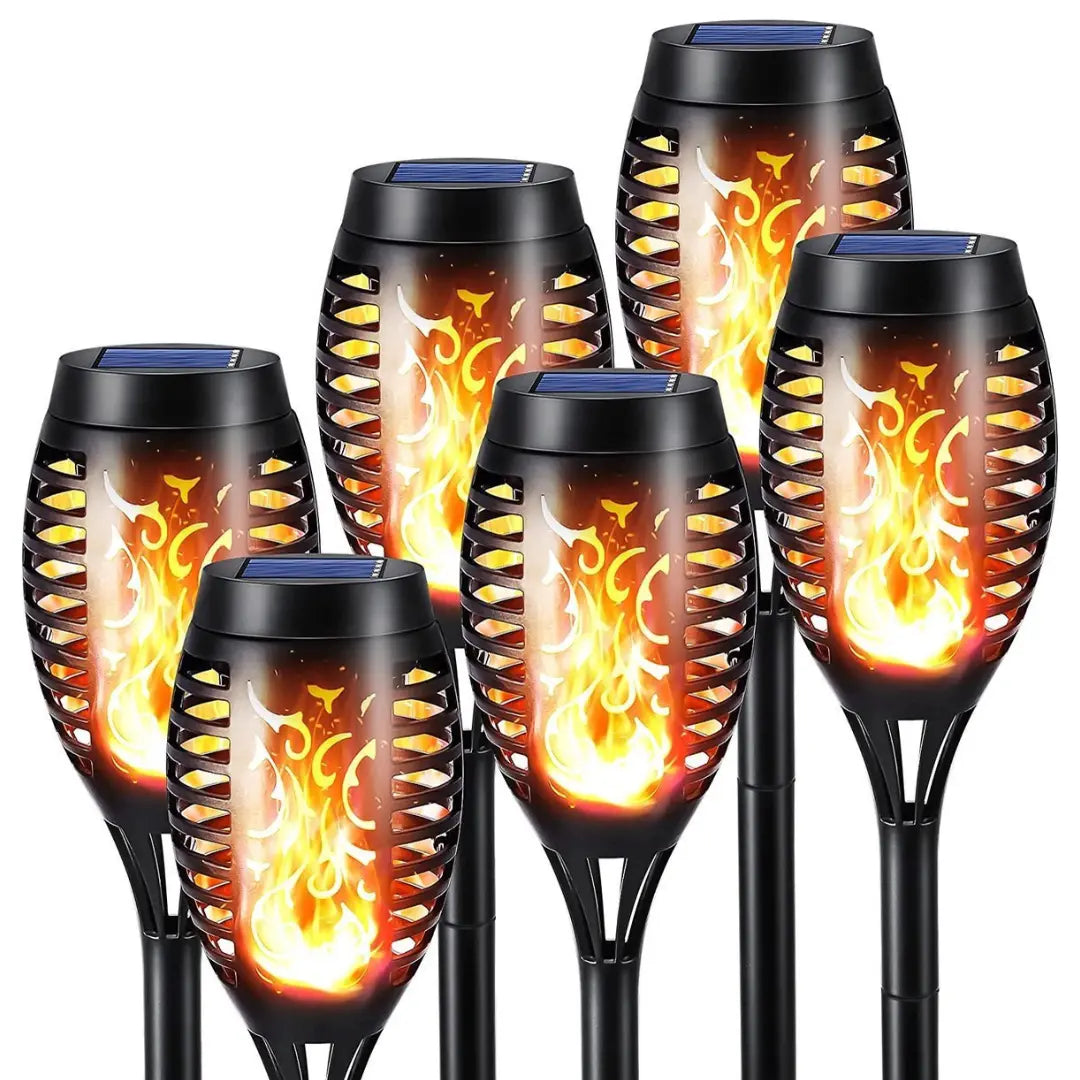 Solar-Powered LED Torches - SolarFlame | Kalsten