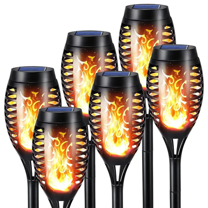 Solar-Powered LED Torches - SolarFlame | Kalsten