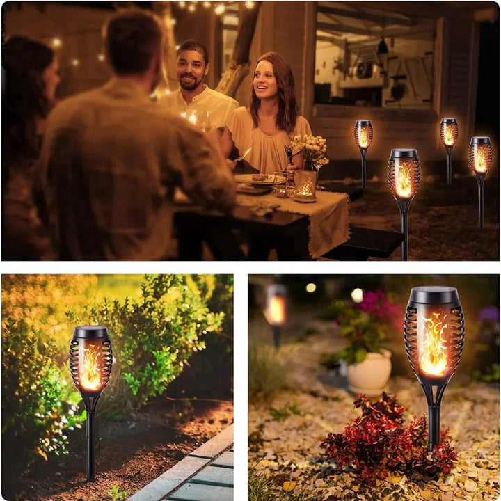 Solar-Powered LED Torches - SolarFlame | Kalsten