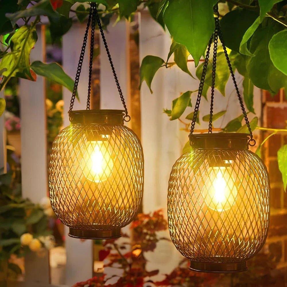 Solar Lanterns with Dusk-Sensor Auto On/Off