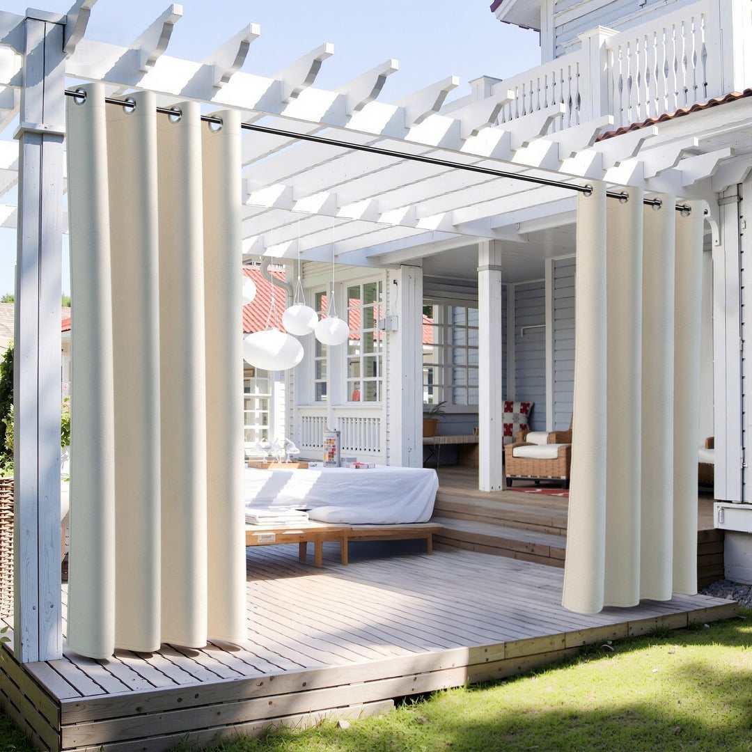 Outdoor Curtain Waterproof with Eyelets | Kalsten