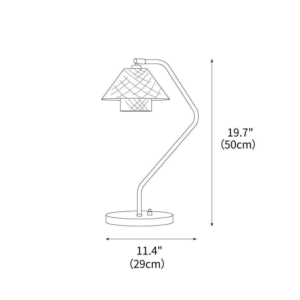 Oxford Double Table Lamp 11.4' | Kalsten