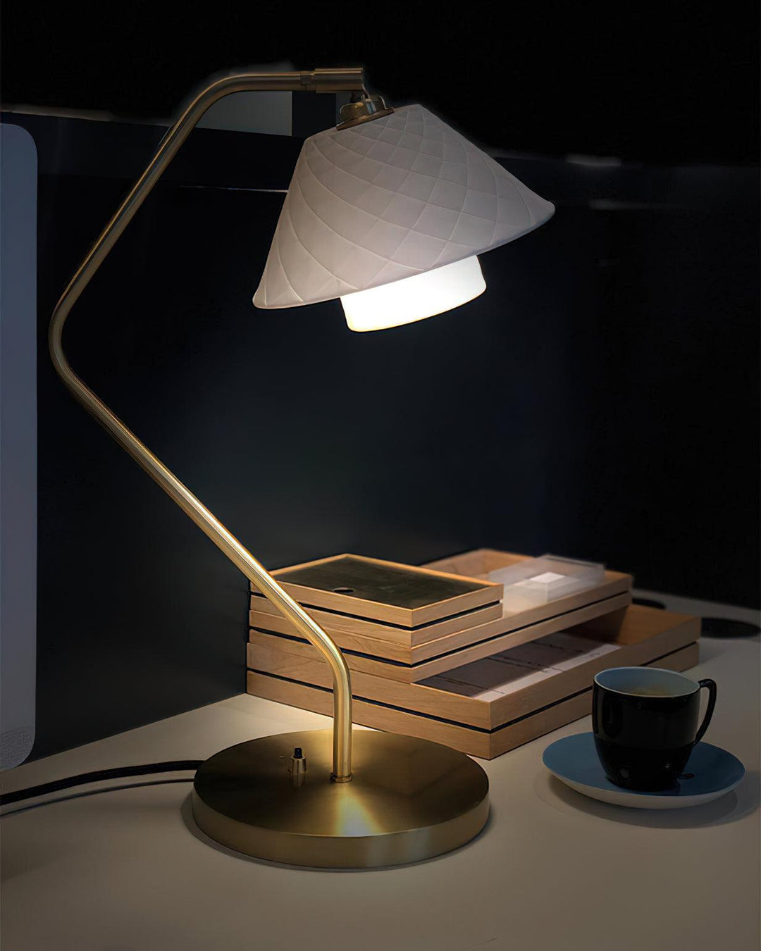 Oxford Double Table Lamp 11.4' | Kalsten