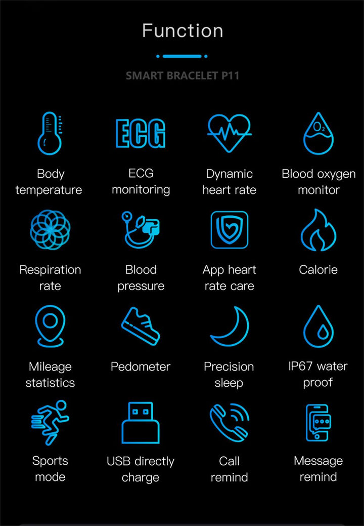 Smartwatch with fitness & wellness functions | Kalsten