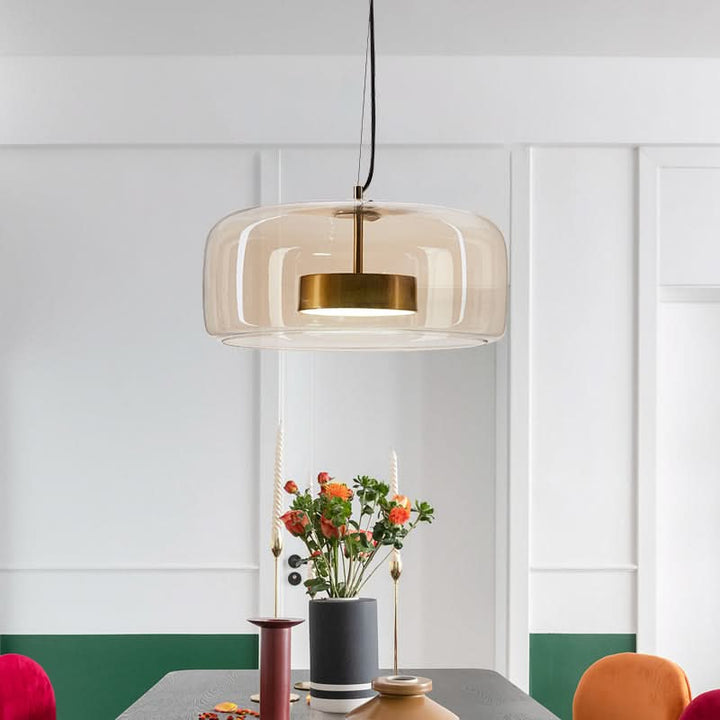 Kalsten | Modern Glass Hotel-Style Pendant Light