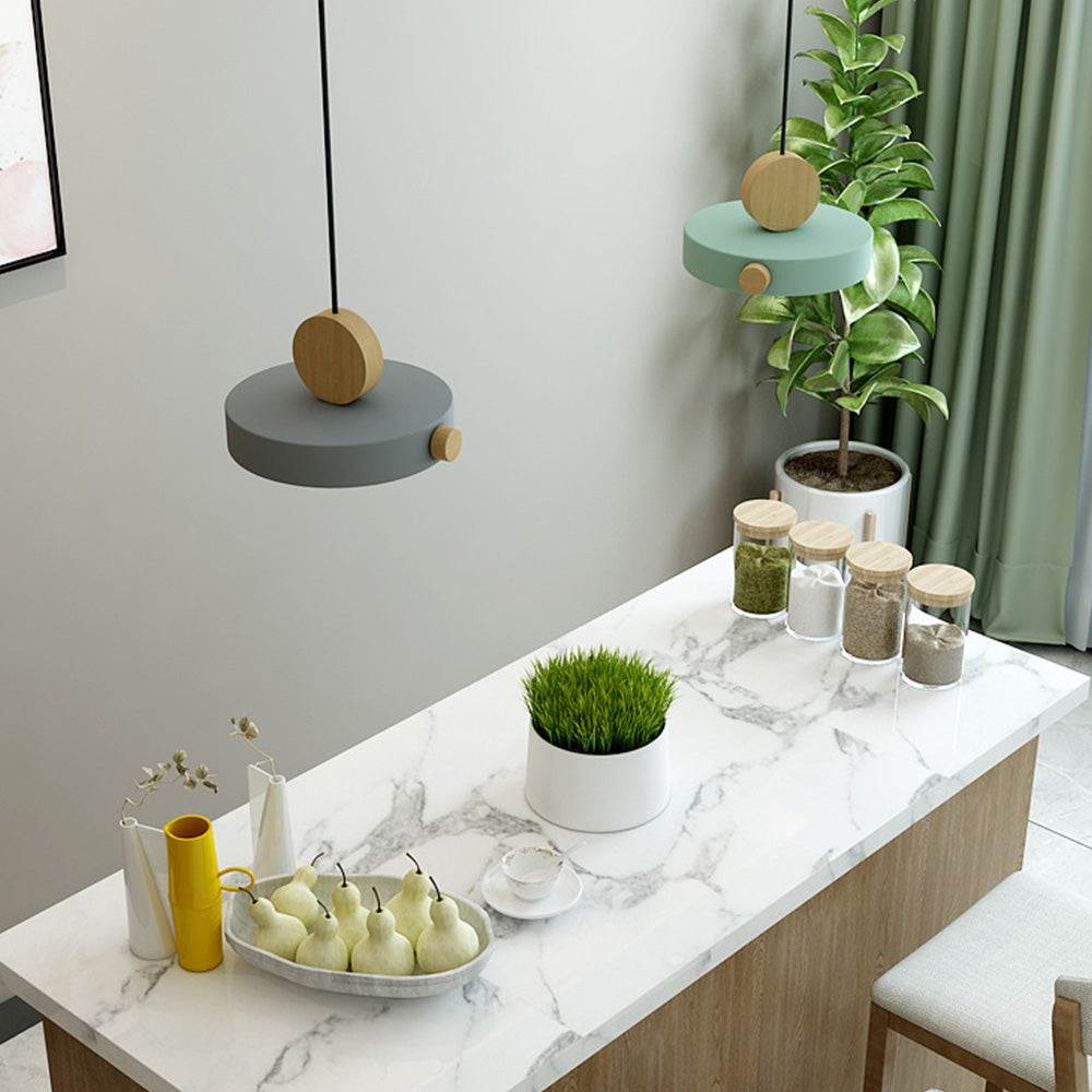 Simplistic Macaroon Color Mini Pendant Lamp | Kalsten