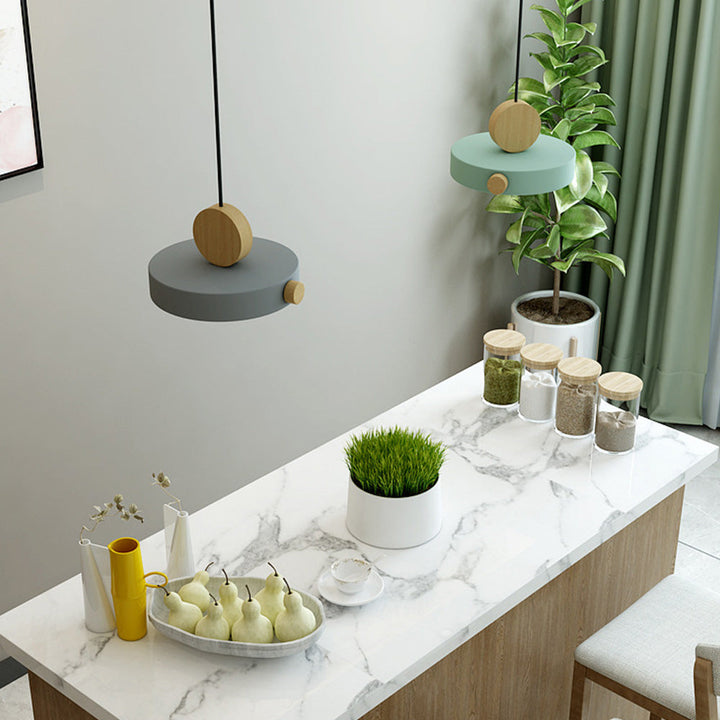Simplistic Macaroon Color Mini Pendant Lamp | Kalsten