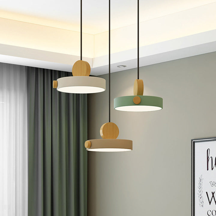 Simplistic Macaroon Color Mini Pendant Lamp | Kalsten