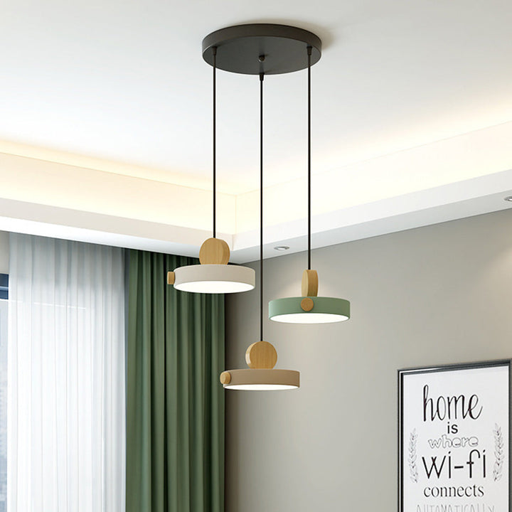 Simplistic Macaroon Color Mini Pendant Lamp | Kalsten