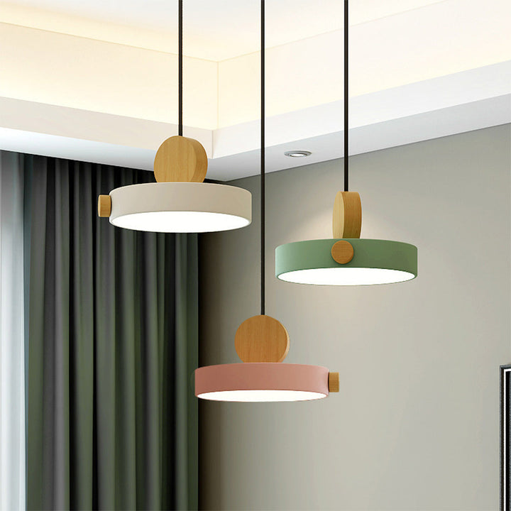 Simplistic Macaroon Color Mini Pendant Lamp | Kalsten