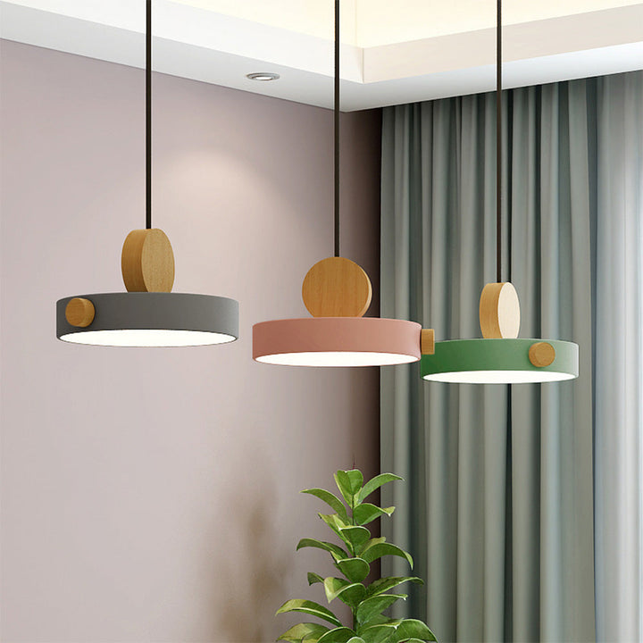 Simplistic Macaroon Color Mini Pendant Lamp | Kalsten