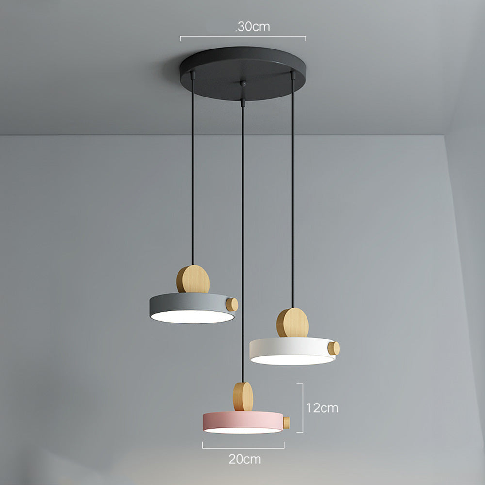 Simplistic Macaroon Color Mini Pendant Lamp | Kalsten