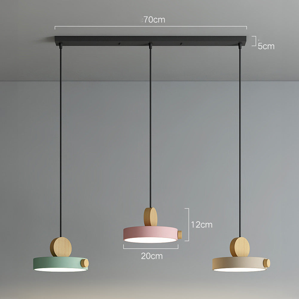 Simplistic Macaroon Color Mini Pendant Lamp | Kalsten