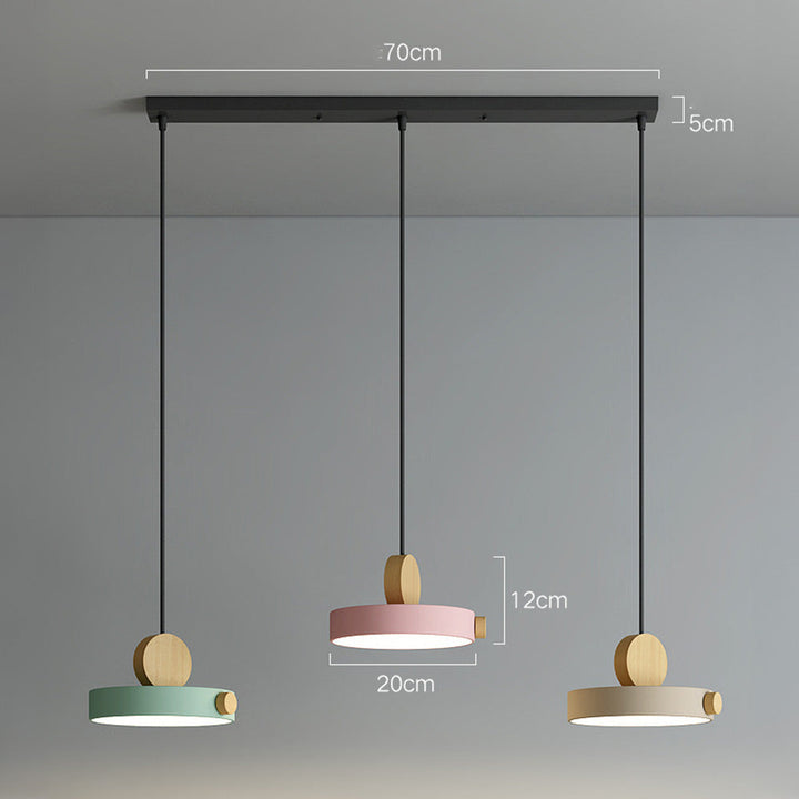 Simplistic Macaroon Color Mini Pendant Lamp | Kalsten
