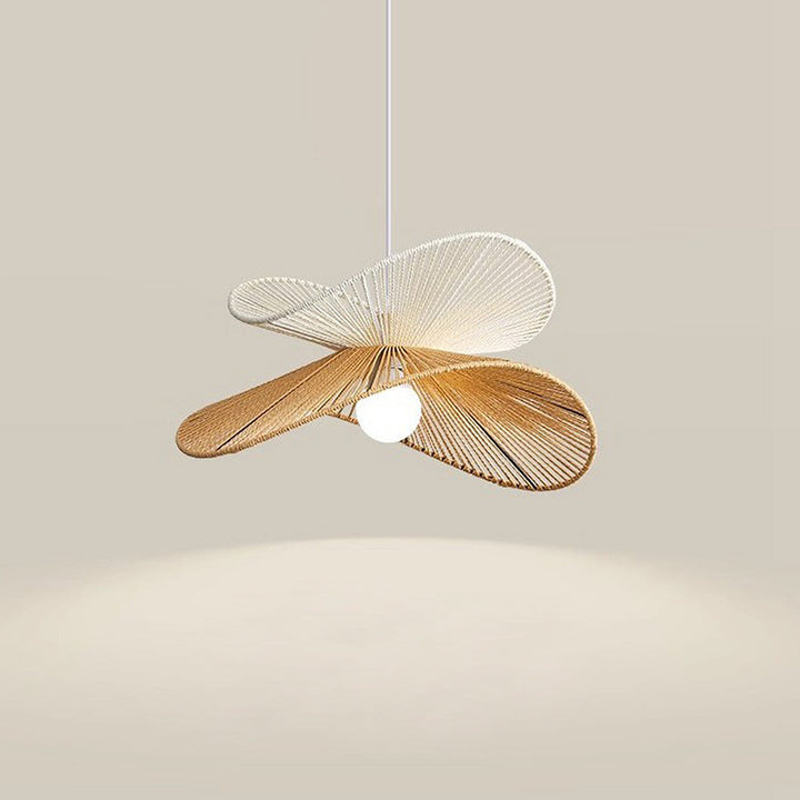 Natural Minimalist Rattan Pendant Light | Kalsten