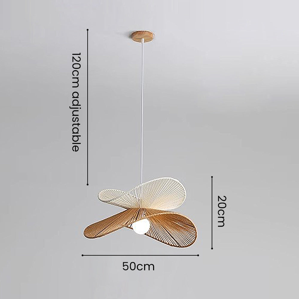 Natural Minimalist Rattan Pendant Light | Kalsten
